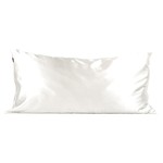 Pillowcase Satin Ivory King