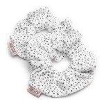 Micro Dot Towel Scrunchies