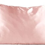 Pillowcase Satin Blush Standard