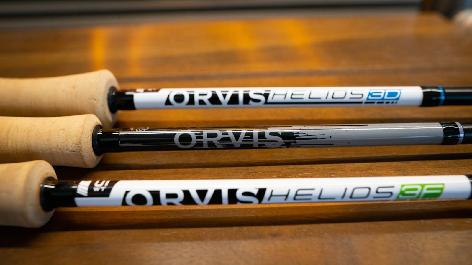 Selection of Orvis Helios Rods