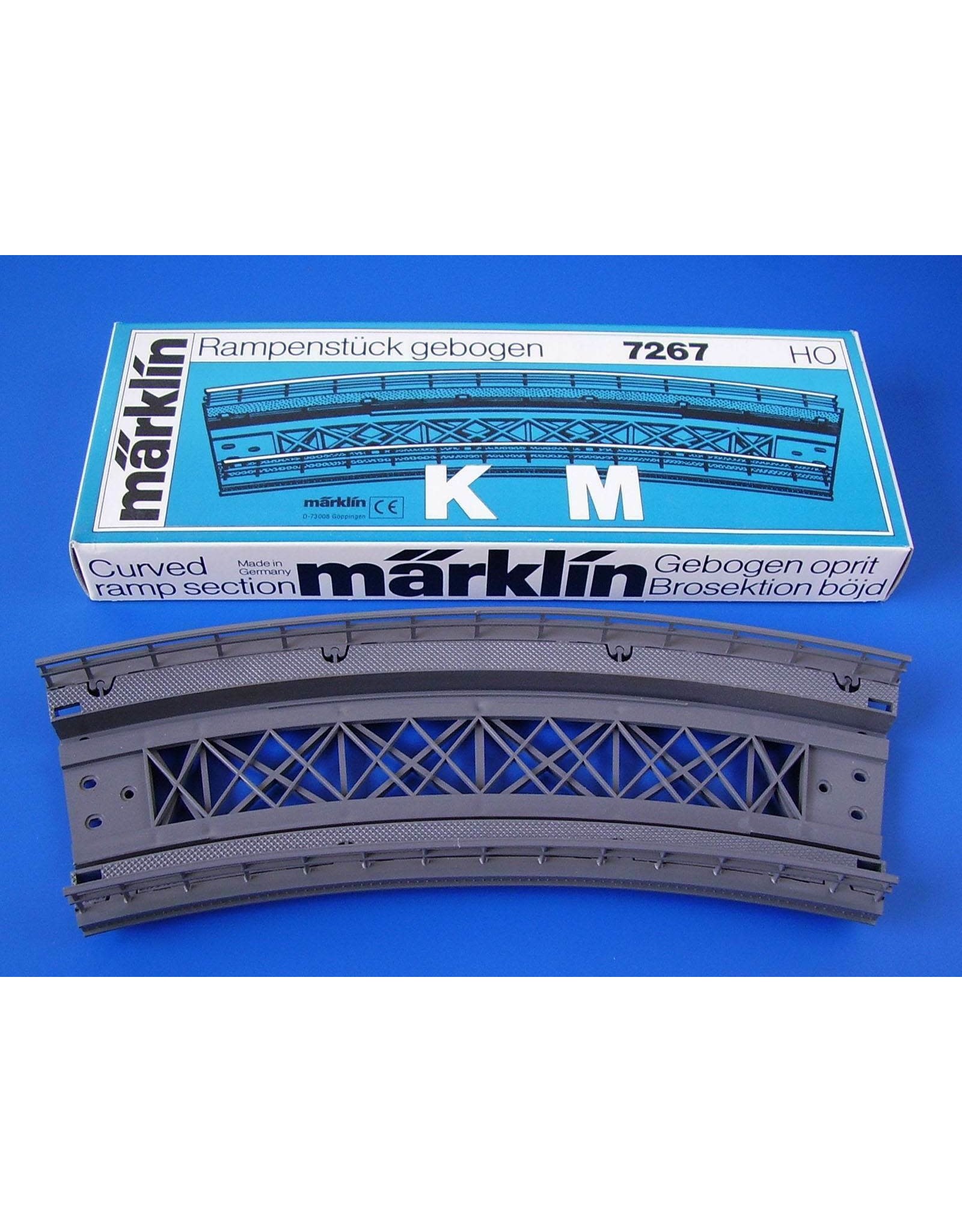 Marklin MARKLIN H0 - 7267 - CURVED RAMP SECTION