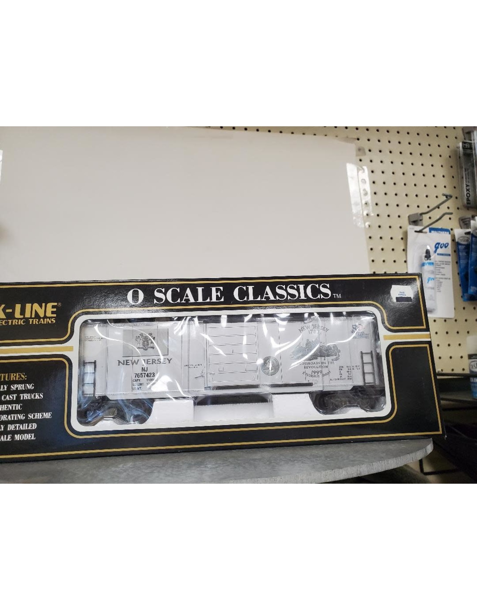 Boxcar Bank New Jersey Commem. Quarter State BPCS Hobbies