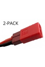 Common Sense RC Red Adapter for Deans Type