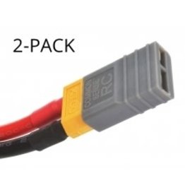 Common Sense RC Gray Adaptors for XT60 Batterys