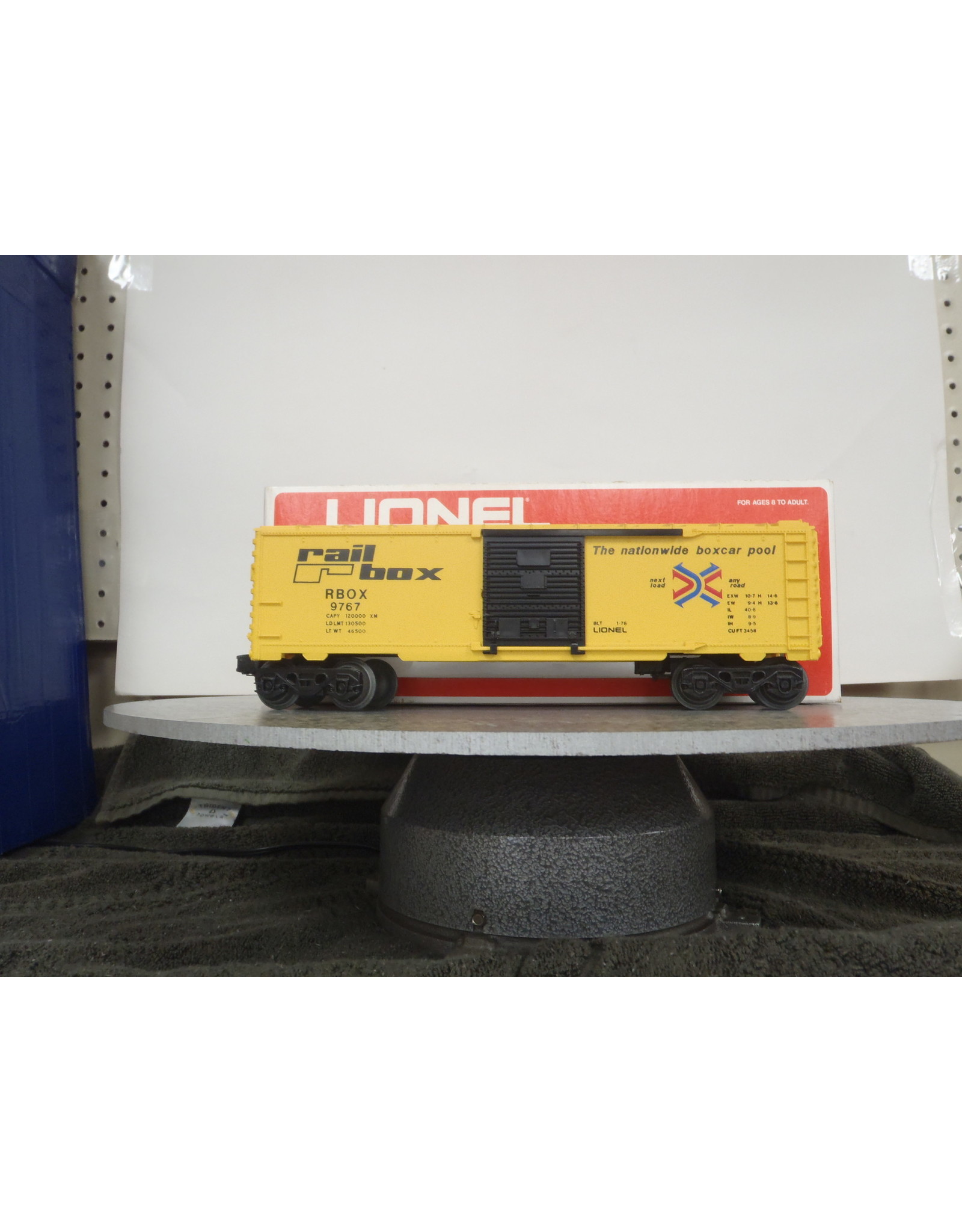 Lionel Boxcar Railbox 9767