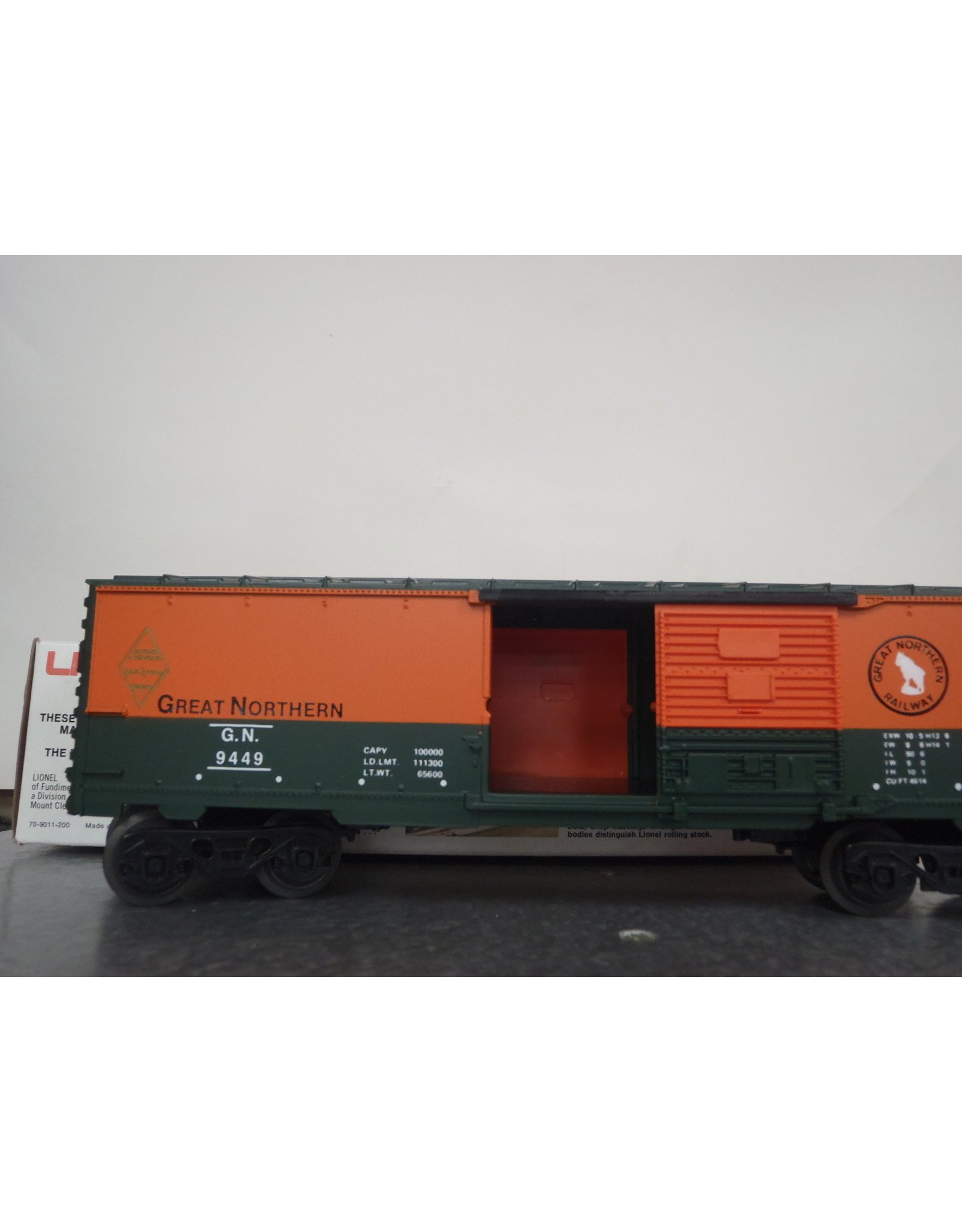 Lionel Boxcar Great Northern 9449