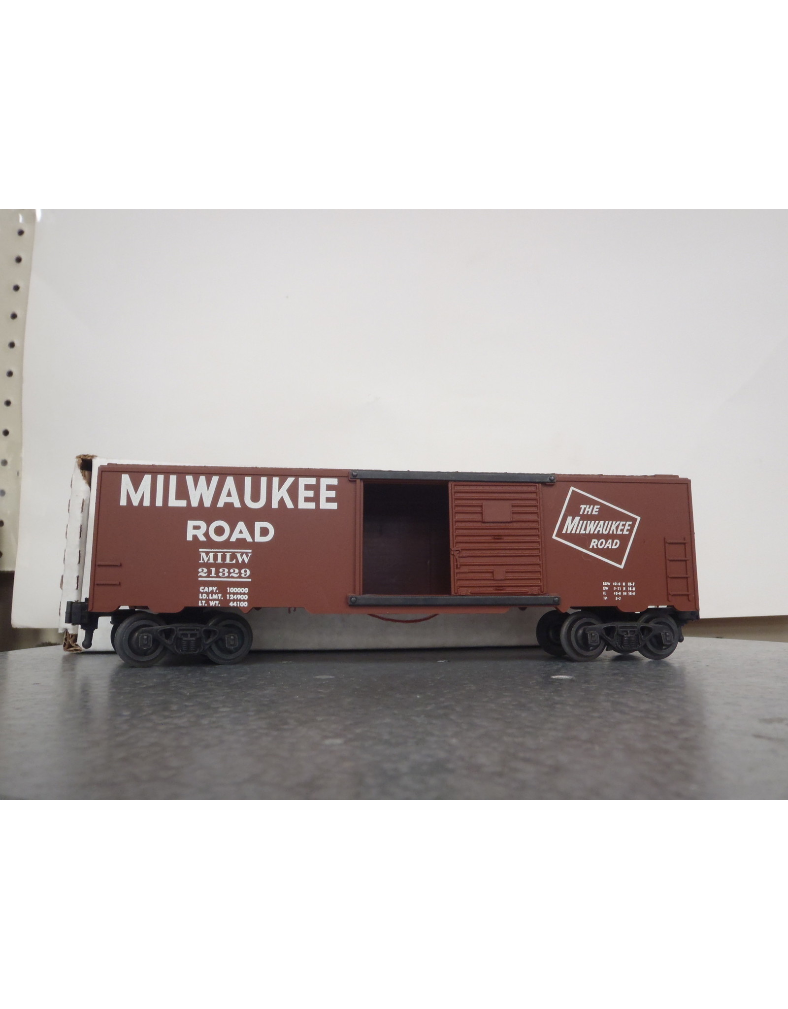 Industrial Rail Industrial Rail Milwaukee Road Boxcar #21329