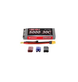 VNR 30C 7.4V 5000mAh 2S LiPo, Hardcase: UNI Plug