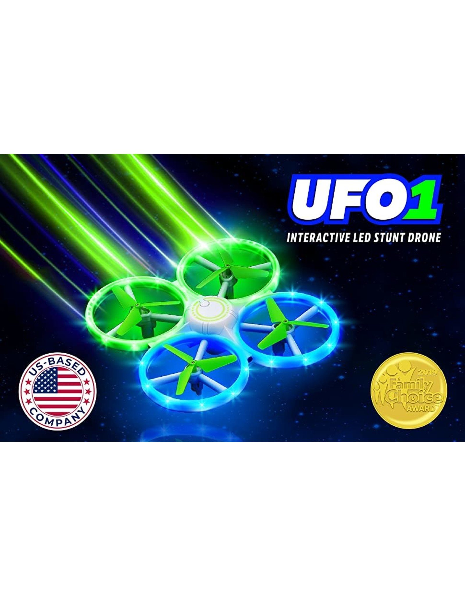 2DogRC UFO1 Interactive Led  Stunt Drone