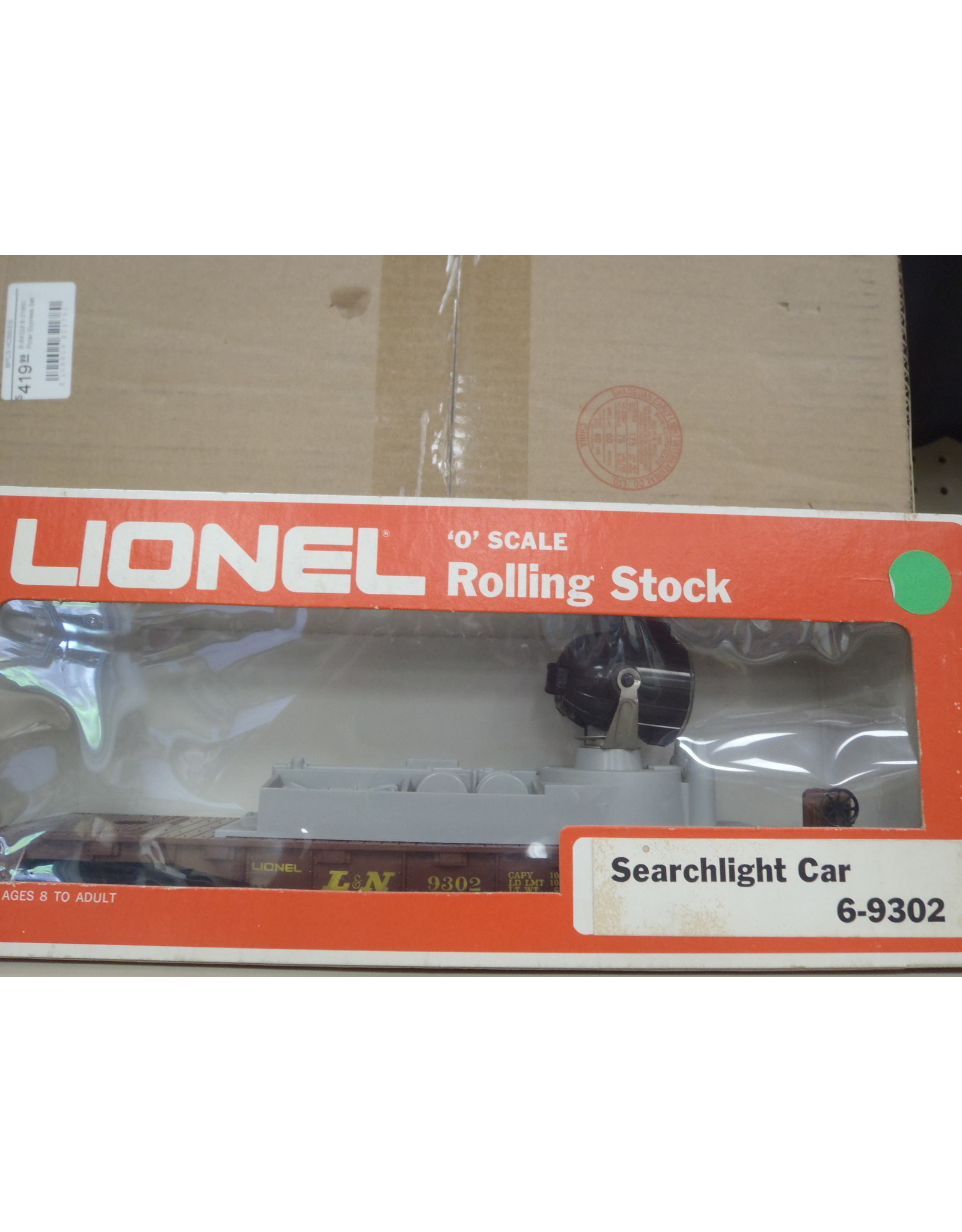 Lionel Searchlight Car O scale