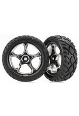 Traxxas T & W BLK CHRM 2 2/Ananconda tire 2479R