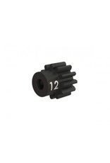 Traxxas Gear, 12-T pinion (32-p), heavy duty (machined, hardened steel)/ set screw