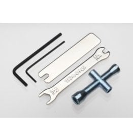 Traxxas Tool Set (1.5mm &2.5mm allens/ 4-way lug, 8mm &4mm wrench & U-joint wrenches)