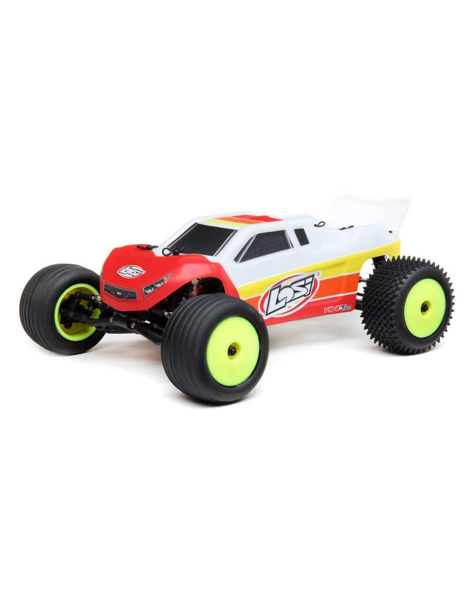 LOSI 1/18 Mini-T 2.0 2WD Stadium Truck Brushless RTR, Red