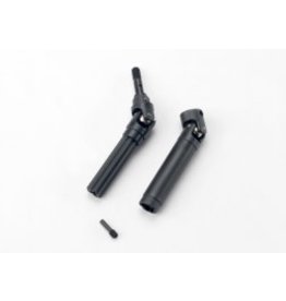 Traxxas Driveshaft assembly (1) left or right (fully assembled, ready to install)/ 3x10mm screw pin (1)