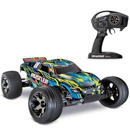 Traxxas RUSTLER VXL RTR Q/TSM, YELLOW