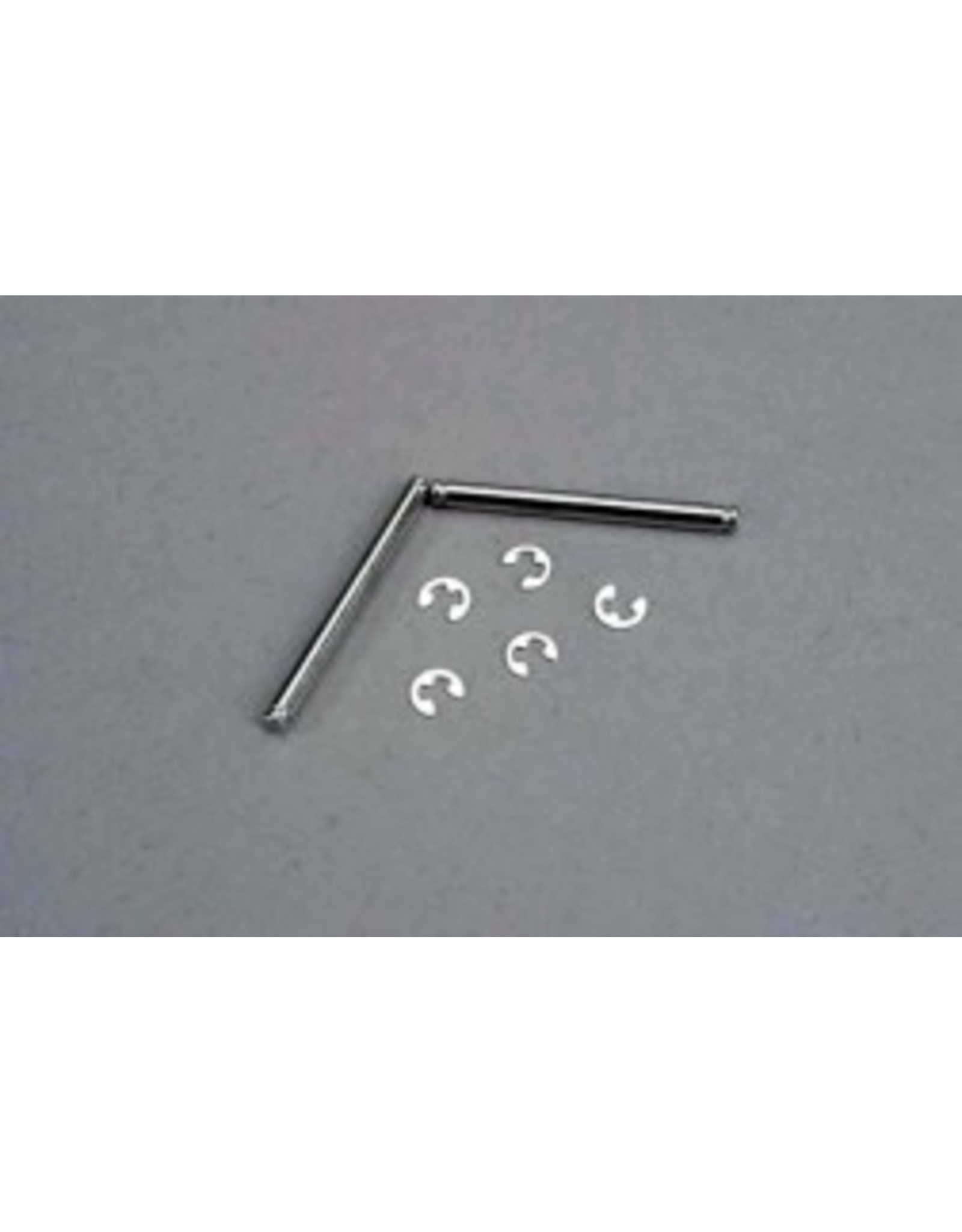 Traxxas [Suspension pins, 2.5x29mm (king pins) w/ e-clips (2) (strengthens caster blocks)] Suspension pins, 2.5x29mm (king pins) w/ e-clips (2) (strengthens caster blocks)