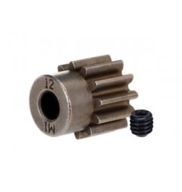 TRA Gear, 12-T pinion 1.0 metric pitch fits 5mm shaft