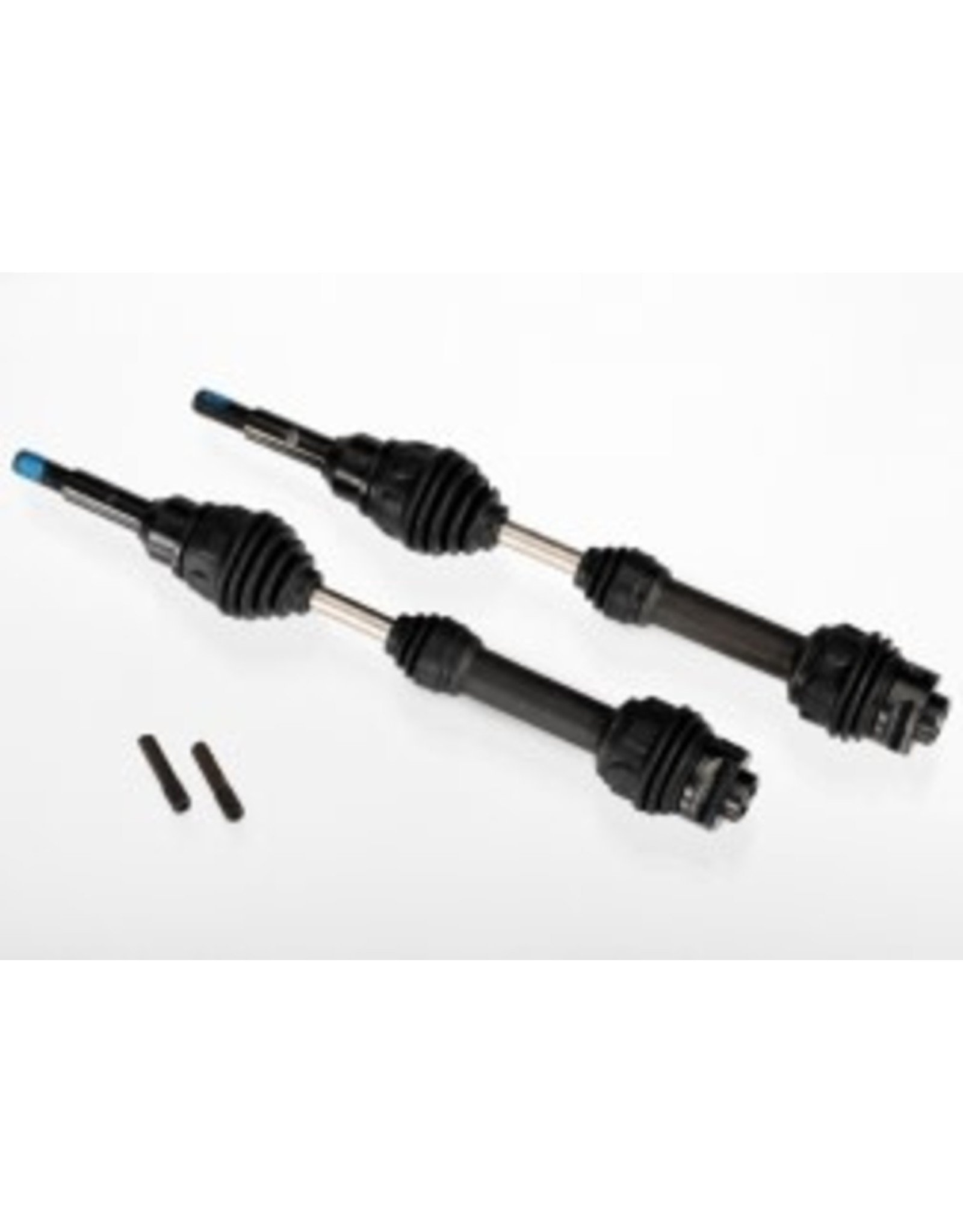 Traxxas [Driveshafts, front, steel-spline constant-velocity (complete assembly) (2)] Driveshafts, front, steel-spline constant-velocity (complete assembly) (2)