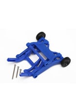 Traxxas Wheelie bar, assembled (blue) (fits Slash, Bandit, Rustler®, Stampede® series)