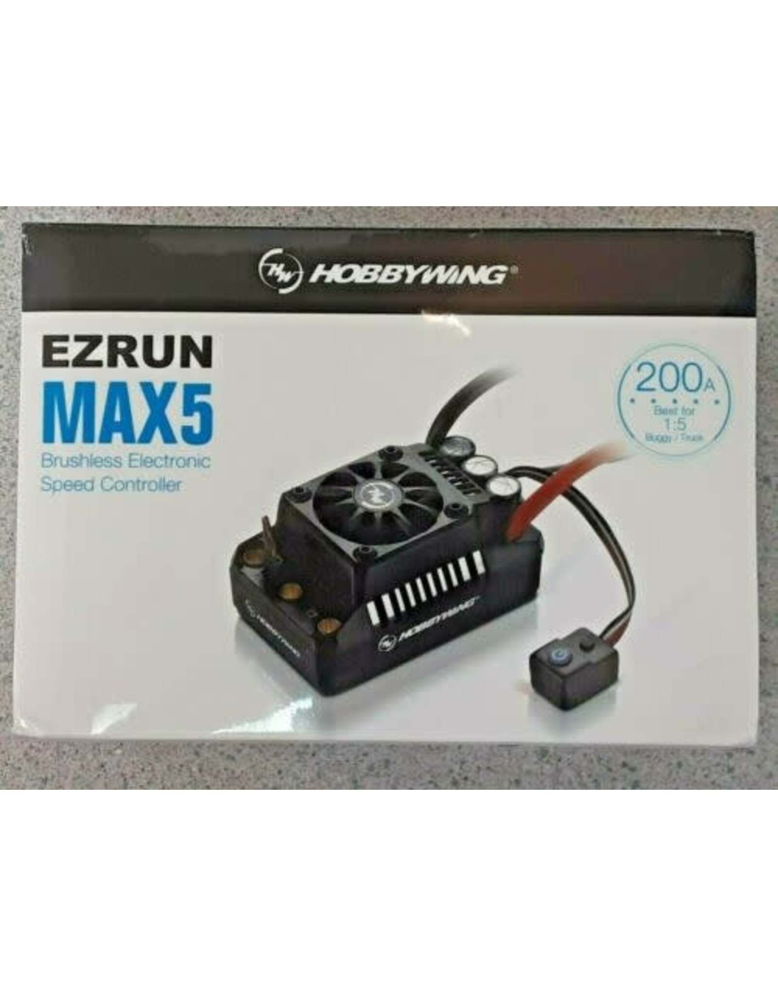 Hobbywing EZRUN MAX 5 ESC (3-8S)