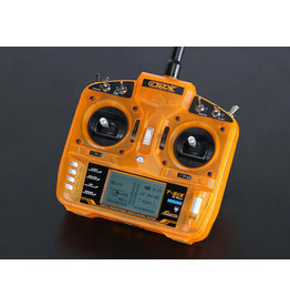 Orx OrangeRx T-SIX 2.4GHz DSM2 Compatible 6CH Transmitter w/10 Model Memory and 3-Pos Switch (Mode 2)Used