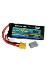 Lectron Pro Lectron Pro 11.1V 1800mAh 50C Lipo Battery with XT60 Connector + CSRC adapter for XT60 batteries to popular RC vehicles