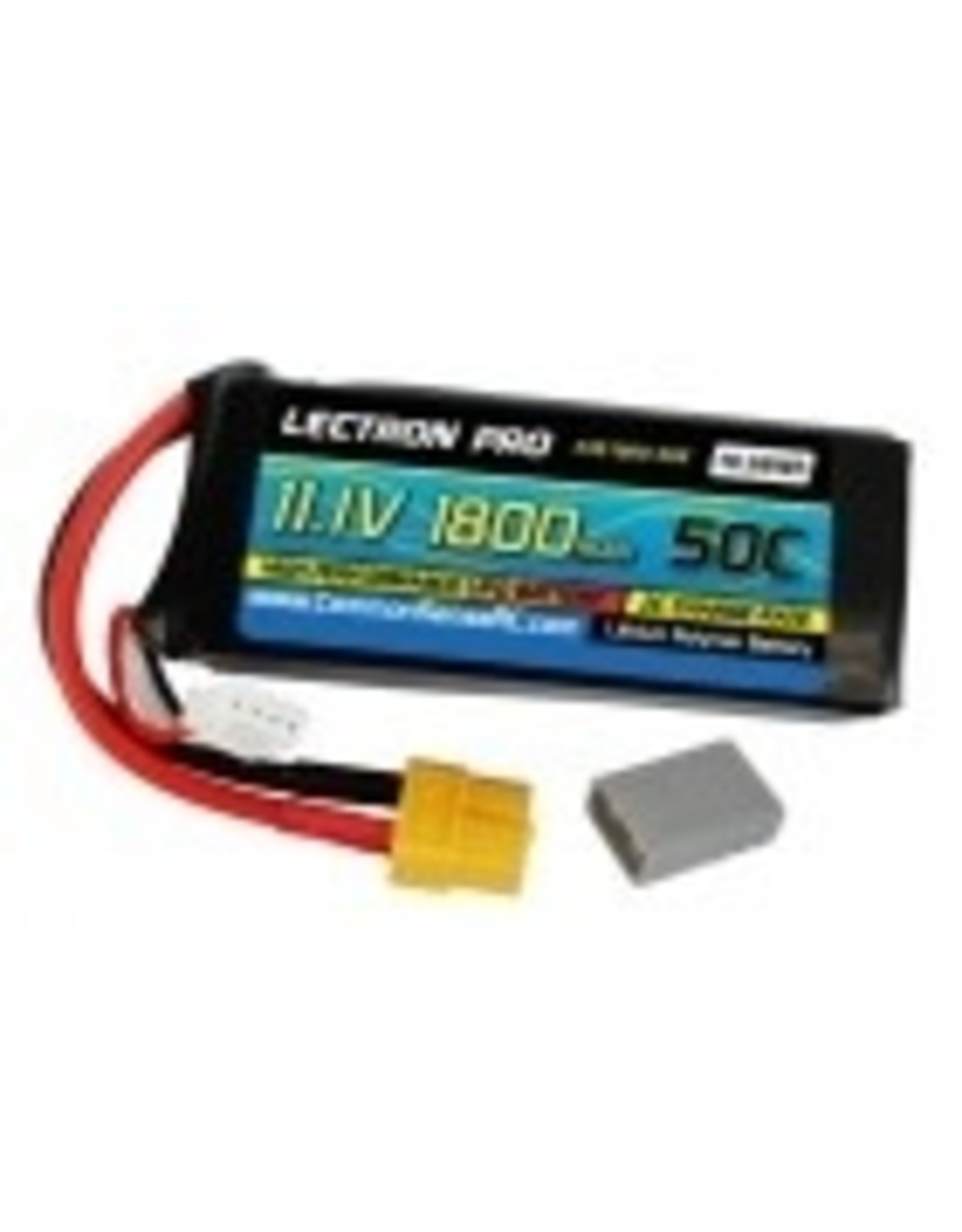 Lectron Pro Lectron Pro 11.1V 1800mAh 50C Lipo Battery with XT60 Connector + CSRC adapter for XT60 batteries to popular RC vehicles