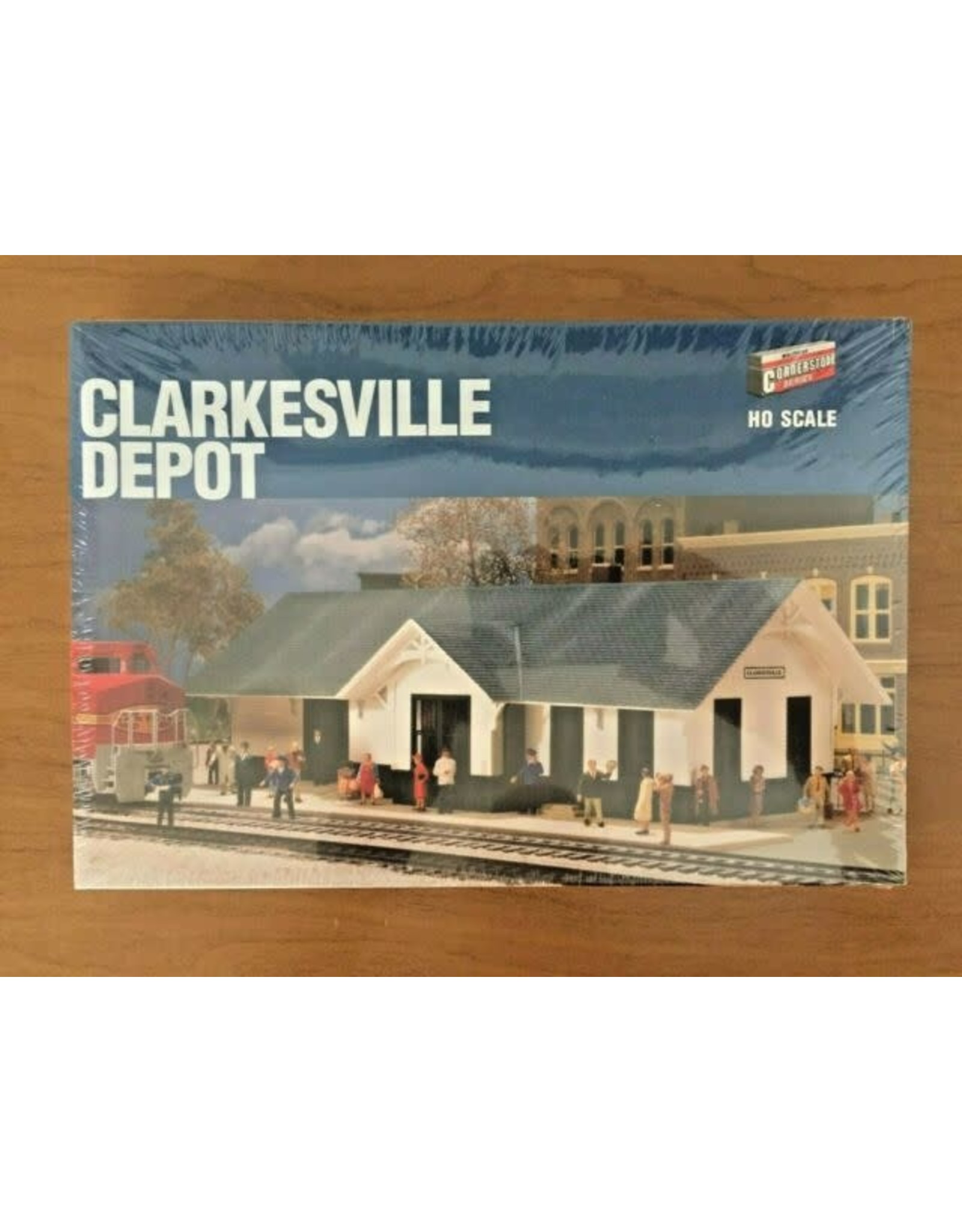Clarkesville Depot - Kit Walthers Cornerstone #3063
