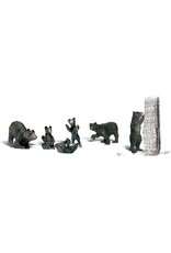 Woodland Scenics Black Bears HO