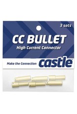 Castle High Current Connector: 4mm Bullet Set (3)