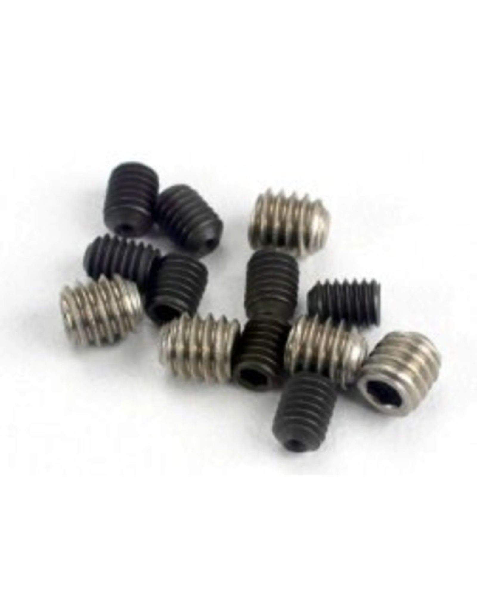 Traxxas [Set (grub) screws, 3x4mm (8)/ 4x4mm (stainless) (4)] Set (grub) screws, 3x4mm (8)/ 4x4mm (stainless) (4)