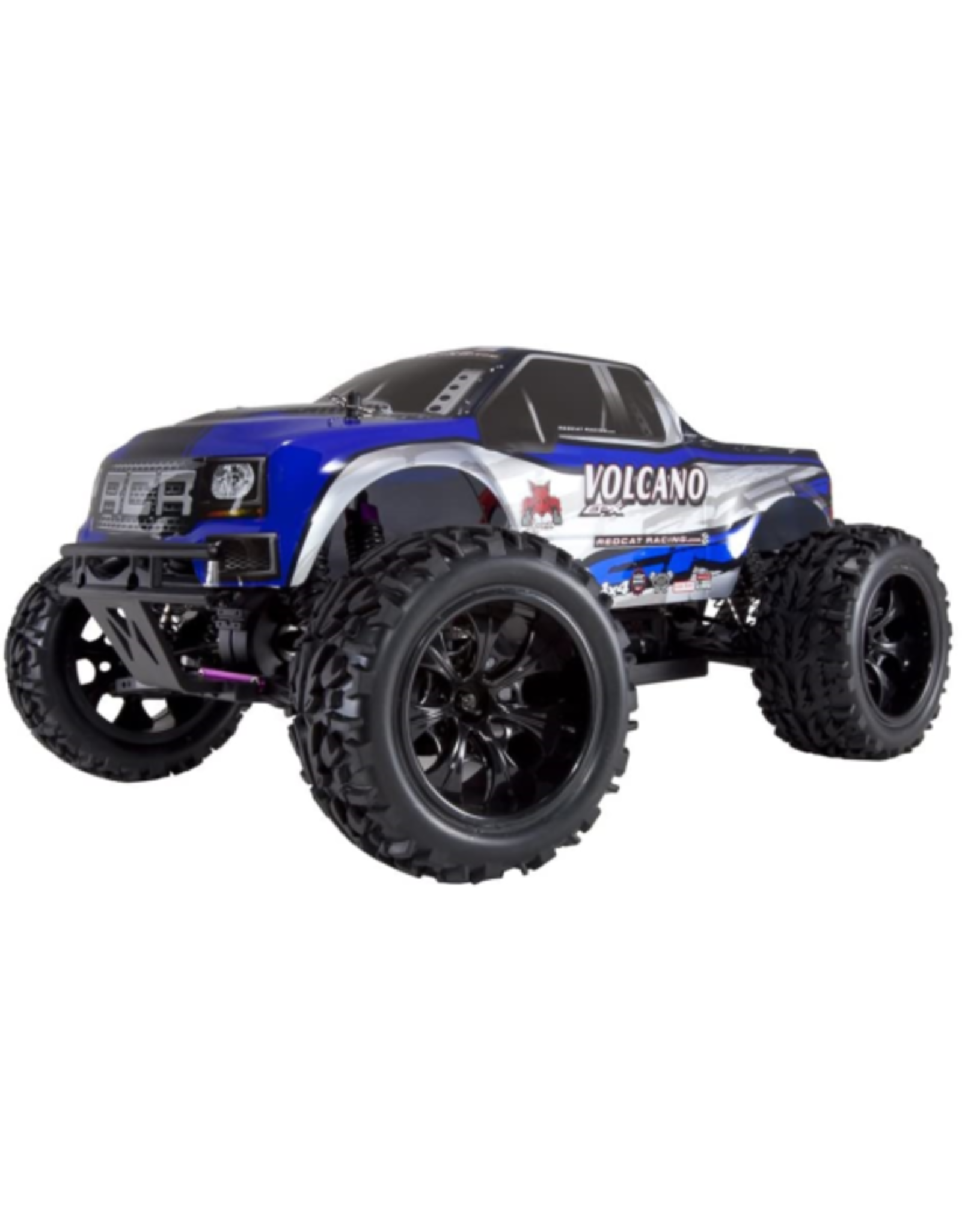 Red Cat Copy of Volcano Epx 1/10 4wd electric monster truck Blue
