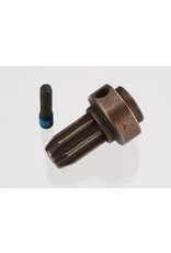 Traxxas [Drive hub, front, hardened steel (1)/ screw pin (1)] Drive hub, front, hardened steel (1)/ screw pin (1)