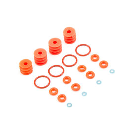 LOSI FR RR Shock Seal and Limiter Set: Baja Rey