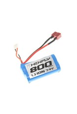 Red cat Racing Battery Pack, Type 14500 (Li-ion 7.4V,800mAH),T PLUG