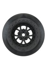 Proline 1/10 Pomona Drag Spec Rear 2.2"/3.0" 12mm Drag Wheels (2) Black