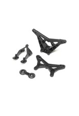 LOSI FR/RR Shock Tower Wing Stay: Mini-B