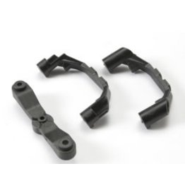 Traxxas Mount, steering arm/ steering stops (2) (lower hinge pin retainer) (includes standard and maximum throw steering stops) TRAXXAS