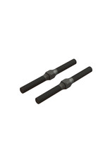 ARRMA Steel Turnbuckle, M4 x 48mm, Black (2)