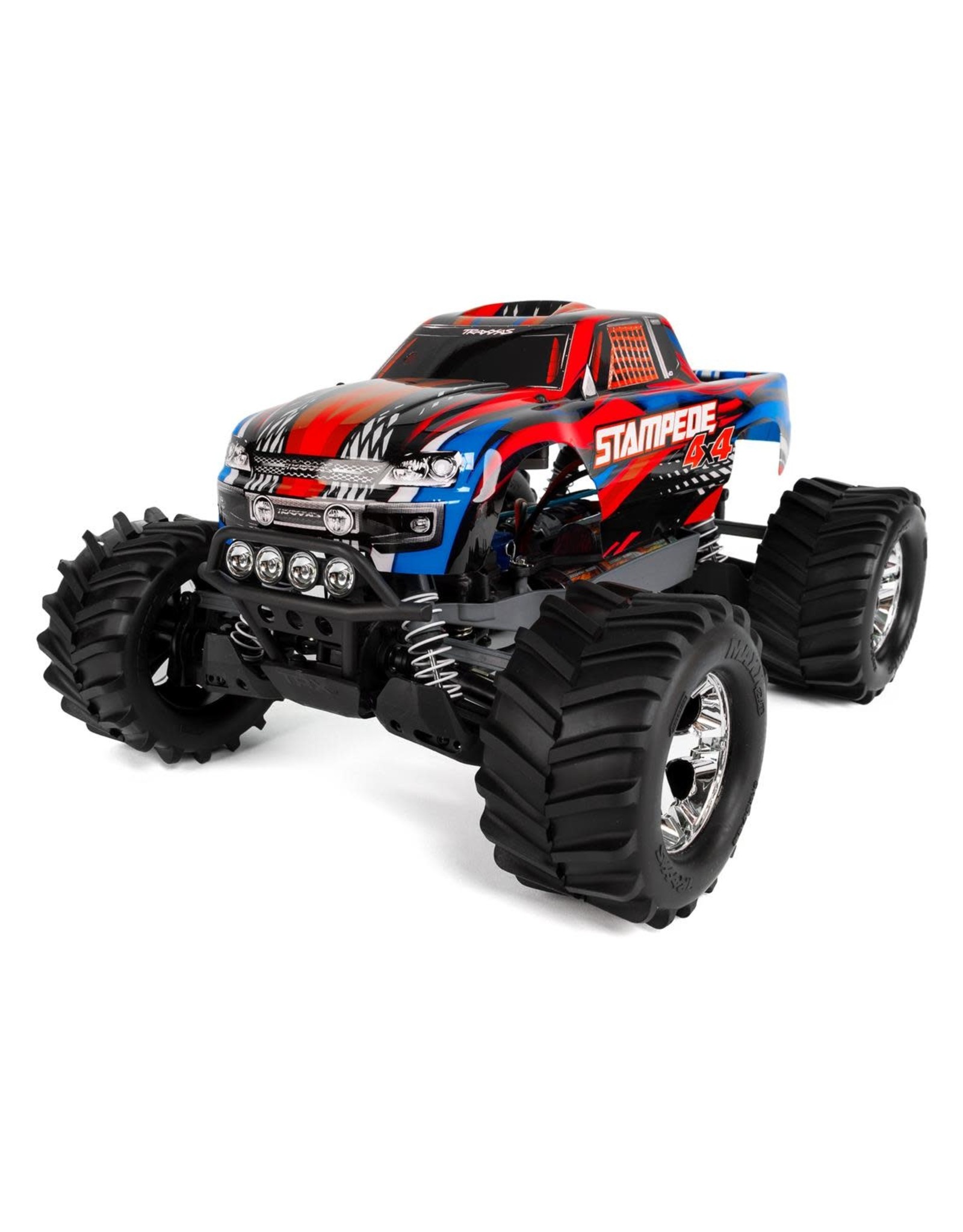 Traxxas Traxxas Stampede 4X4 LCG 1/10 RTR Monster Truck (Red) w/LED Lights, TQ 2.4GHz Radio, Battery & DC Charge