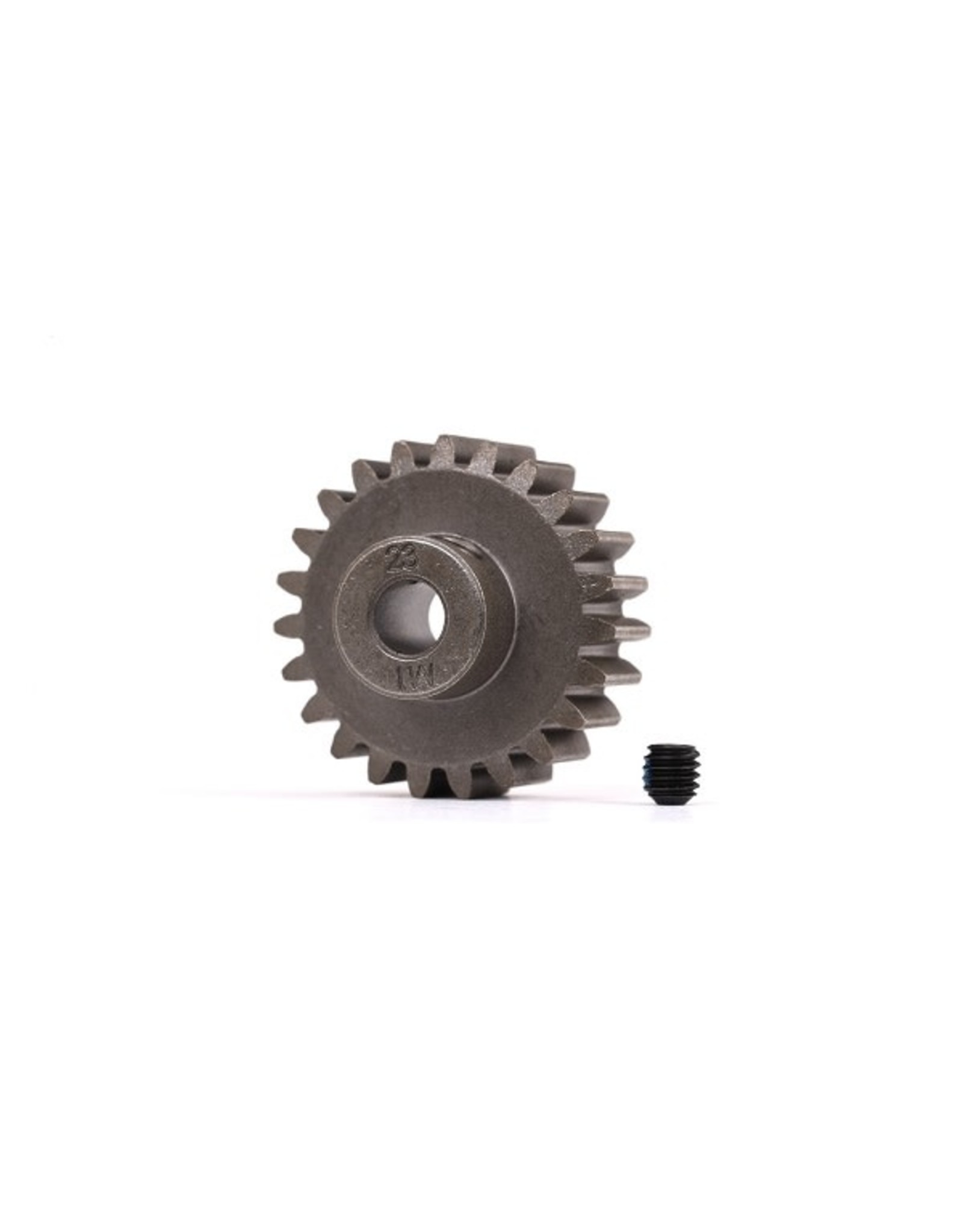 Traxxas Gear, 23-T pinion (1.0 metric pitch) (fits 5mm shaft)/ set screw (for use only with steel spur gears)