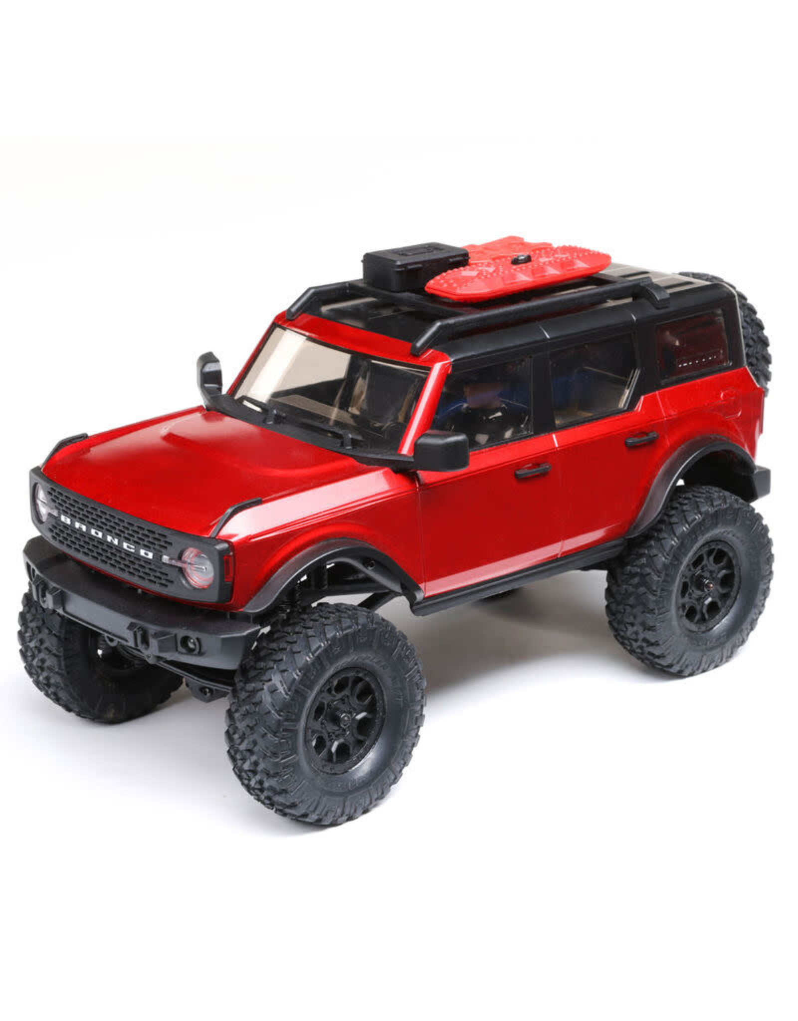 Axial 1/24 SCX24 2021 Ford Bronco 4WD Truck Brushed RTR, Red