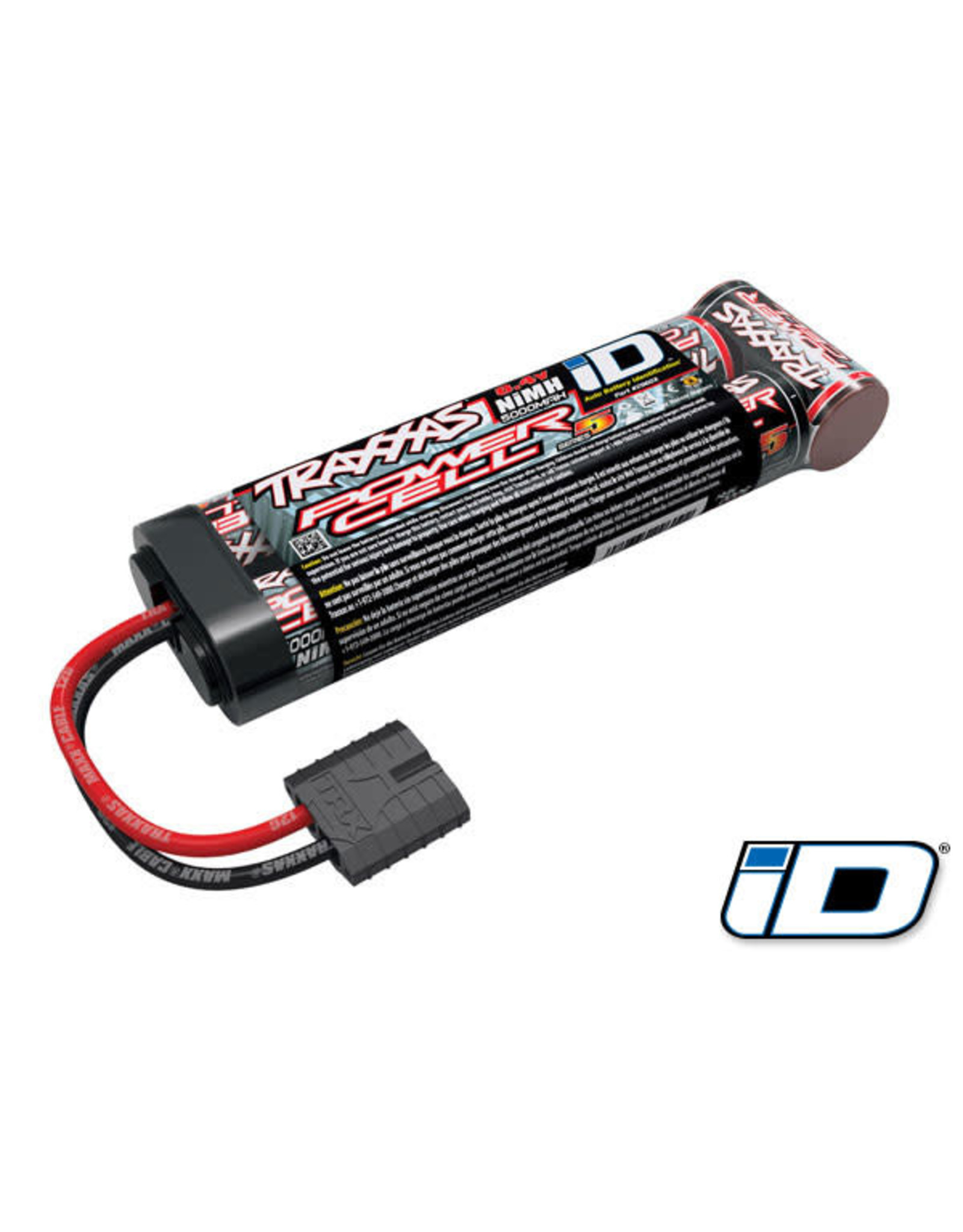 Traxxas Battery, Series 5 Power Cell iD®, 5000mAh (NiMH, 7-C flat, 8.4V)