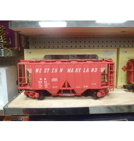 Aristo-Craft Aristo Craft ART-41298X 2-bay Covered Hopper Car  Western Maryland / Star Hobby Used