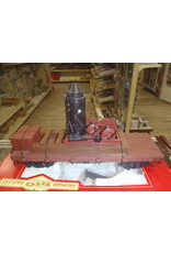 Bachmann Bachmann 95699 G Skeleton Log Car w/ Steam Powered Log Skidder - Metal Wheels g-scale used