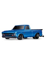 Traxxas Cars & Trucks > Kits > Electric > 1/10 Scale > Drag Car > Ready to Run > Part# TRA94076-4-BLUE   Traxxas Drag Slash 1/10 2WD RTR No Prep Truck w/1967 Chevrolet C10 Body (Blue) TQi 2.4GHz Radio & TSM