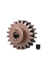 Traxxas Gear, 20-T pinion (1.0 metric pitch) (fits 5mm shaft)/ set screw (for use only with steel spur gears)