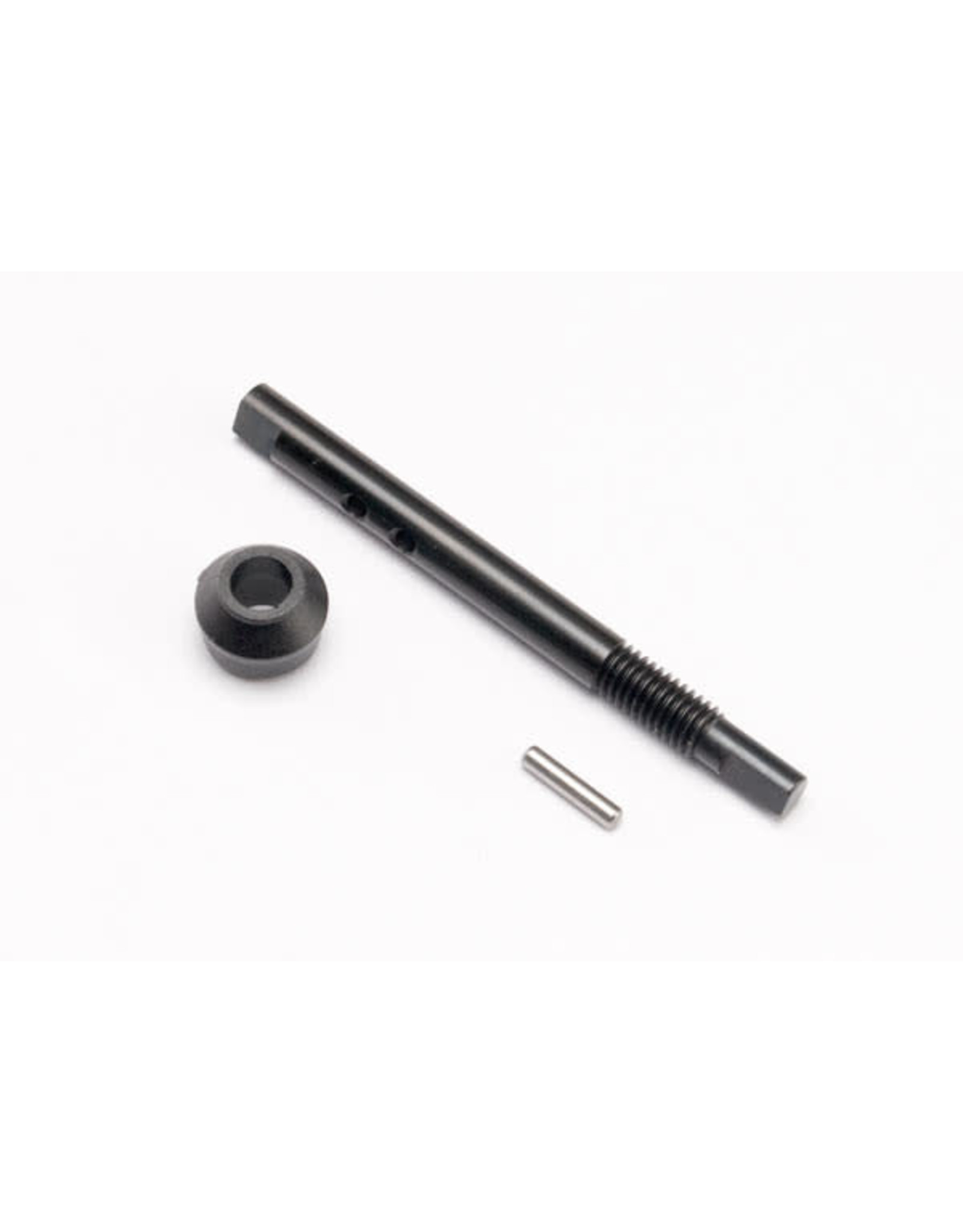 Traxxas Input shaft (slipper shaft)/ bearing adapter (1)/ pin (1)