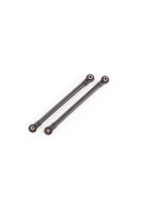 Traxxas Toe links, 119.8mm (108.6mm center to center) (black) (2) (for use with #8995 WideMaxx® suspension kit)
